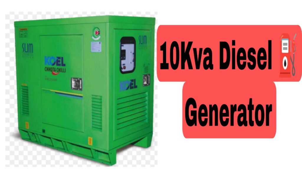 10 KVA Diesel Generator price in india